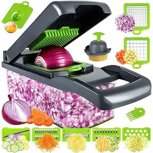 12-in-1 Vegetable Chopper & Slicer