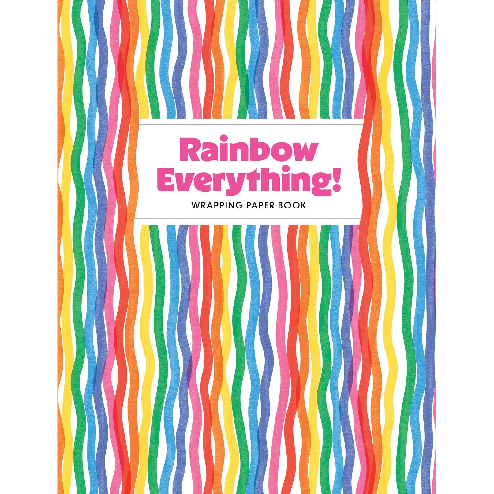 Rainbow Everything! Wrapping Paper Book by Nadia Hassan [Paperback Book]