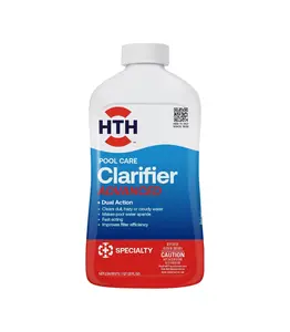 HTH 67067 Swimming Pool Care Clarifier Advanced - Crystal Clear Water in 24 Hours