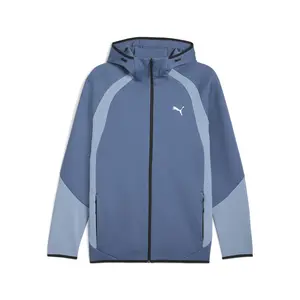 PUMA Mens Evostripe Hoodie Athletic Outerwear Casual - Blue