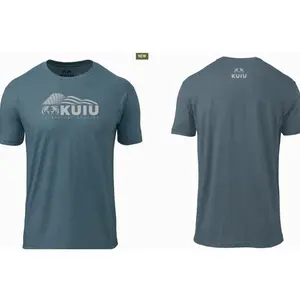 KUIU Flag Block Logo T-Shirt, Hunting Graphic Tee, Outdoor Adventure Shirt, Lightweight Performance Apparel, Gift Idea For Hunters And Outdoorsmen VEFDR