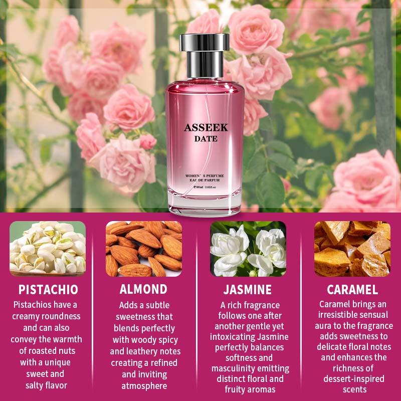 ASSEEK Fragrance Collection  Oceanic Scent  Woody Amber Fragrance  Long-Lasting Floral Notes  Infused with Sicilian Citrus and Jasmine Essential Oil  The Perfect Choice for Dates, Daily Life and Parties