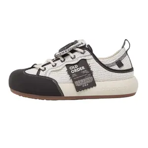 OLD ORDER oBread Women’s Casual Clogs, Milk Chocolate Black Slide-On Mule Shoes, Comfort Cork Footbed Slip-On Sandals