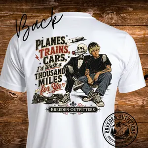 Planes, Trains & Cars Thousand Miles Tee