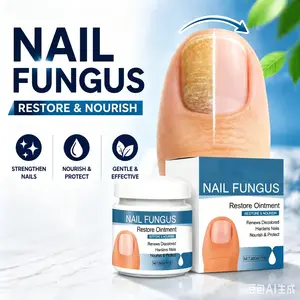 0.71OZ Nail Fungus Care Ointment – Softens and Brightens Nails, Cleanses and Nourishes, Triple Action Formula for Damaged Nails, Multi-Purpose Nail Repair, Hand and Foot Application