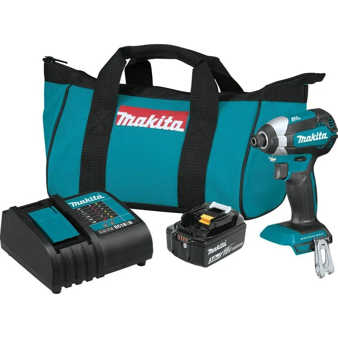 Makita 18V Brushless Impact Driver Kit (Factory Reconditioned) Makita 18V Brushless Impact Driver Kit (Factory Reconditioned)
