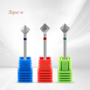 Professional Diamond Nail Drill Bit, 1pc Unscented Cuticle Remover & Prep Tool, Ideal for Salons & Home Manicures