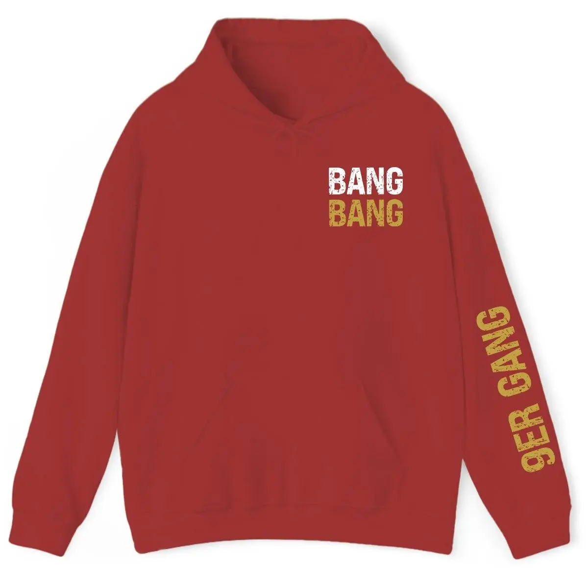 Bang Bang 9er Gang Hoodie, San Francisco Football Hoodie, Sunday Funday Gear, Tailgate Merch, Nothing Finer, Bang Bang Hoodie