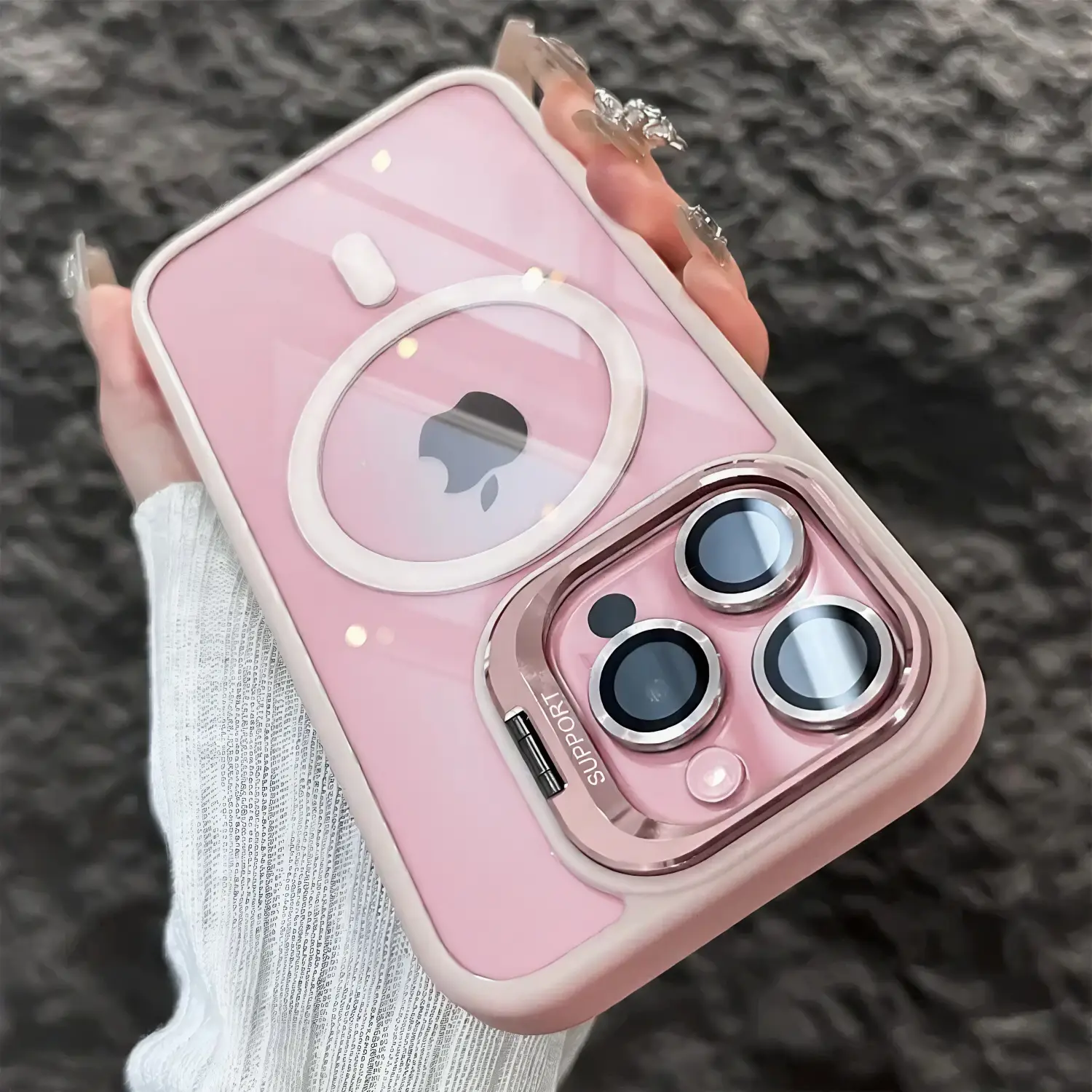 Oceantree Shockproof Mag Safe Case For iPhone 17 16 Pro Max 15 14 13 12 11 Camera Lens Cover