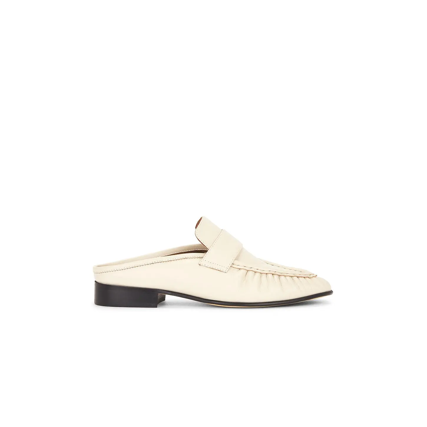 Tony Bianco Glacier Mule Loafer in Vanilla Venice