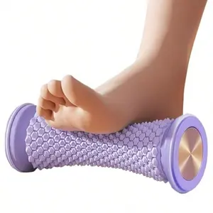 Foot Massage Roller – Deep Tissue Foot Fascia Massager, Muscle Relaxation with Textured Surface, Speed Control, Manual Operation, Medium Firmness, Arch Trainer, Home Yoga & Fitness Accessory, Durable & Stylish