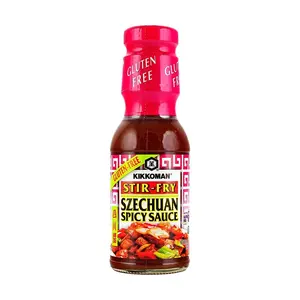 Kikkoman Sichuan Spicy Stir-Fry Sauce, Gluten-Free, 343g - Authentic Japanese Flavor for Marinades, Dips & Cooking