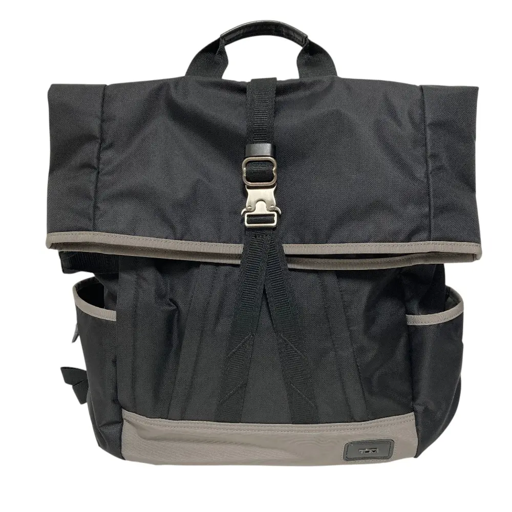 Pre-owned TUMI Nylon Tote Bags Mead Roll Top Backpack