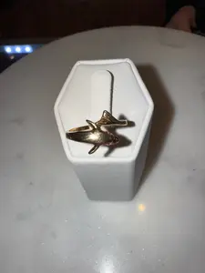 14K Gold Dolphin Ring