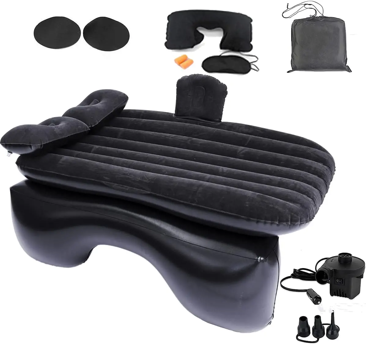 [Christmas deal] Car Air Mattress Back Seat Bed,Car Beds Thickened Car Camping Air Mattress Bed with Air Pump,55"×35" Portable Car Travel Mattress,Car Sleeping Mattress Bed for Car Universal SUV
