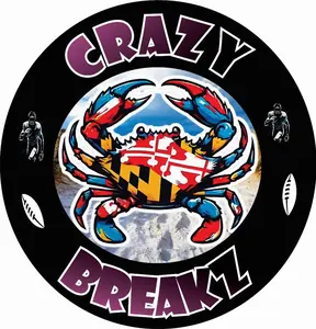 CRAZY BREAKZ SPORTS BREAKS DIVISIONAL SIGNED HELMET