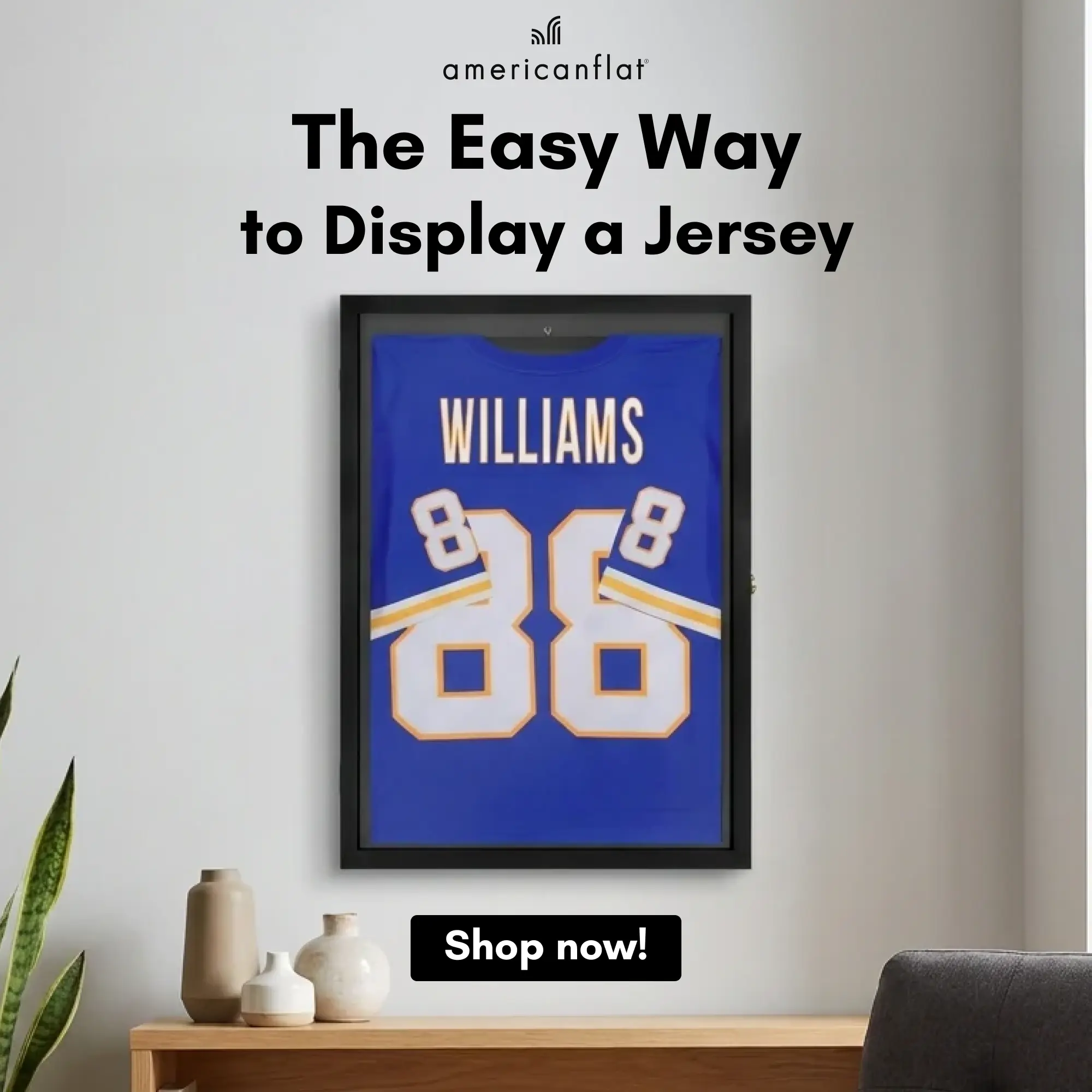 All-Star Jersey Display Case
