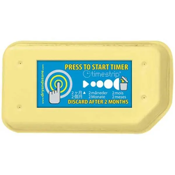 Dry & Store ET-DRYBRIK-II Desiccant - Aggressive Sorbent for Hearing Aids, Captures Moisture, Convenient and Easy to Use, 2 Months Long-Lasting, Pack of 3, Dry Brik Desiccant, Helps Dry Earwax