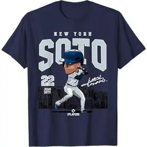 Juan Soto | New York Baseball MLB Players | MLBSOT4036 T-Shirt