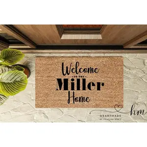 Personalized Name Doormat