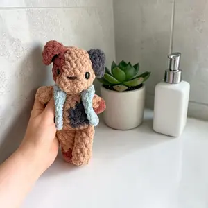 Mini Baby Dog Crochet Pattern – Perfect Handmade Nursery Gift