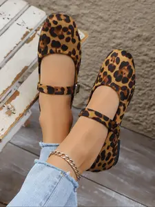 Women's Plain Casual Low-Top Flat Shoes, Elegant Fashion Outdoor Daily Wear, Medium Width, Textile Upper, All Seasons