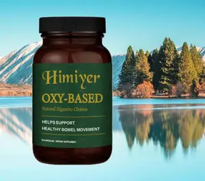 Global Healing Center Oxy-Powder Oxygen Based Safe and Natural Colon Cleaner and Relief from Occasional Constipation（60 Capsules）