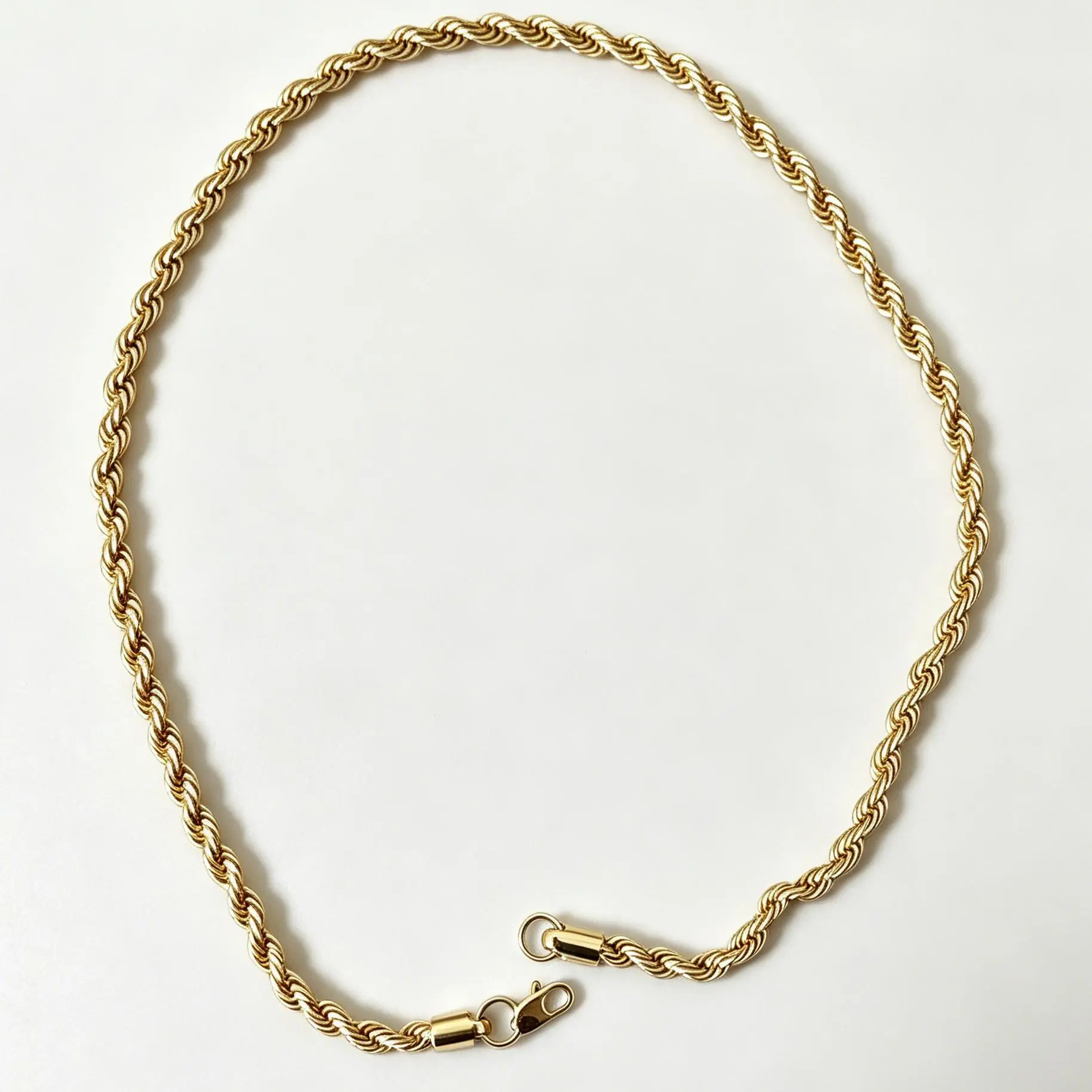 6mm rope Chain Necklace