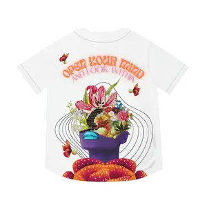 GRIZ Open Your Mind EDM Baseball Jersey