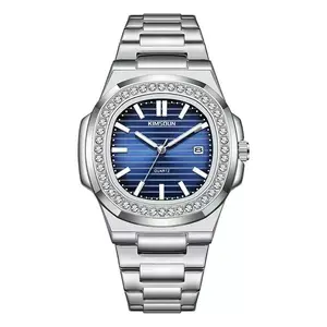 Men’s Minimalist 36mm Alloy Analog Quartz Movement Fashion Wristwatch, 3 ATM Water Resistance, Stainless Steel Case, Hardlex Glass, Business-Casual Accessory (Buy 3 Get 1 Free)