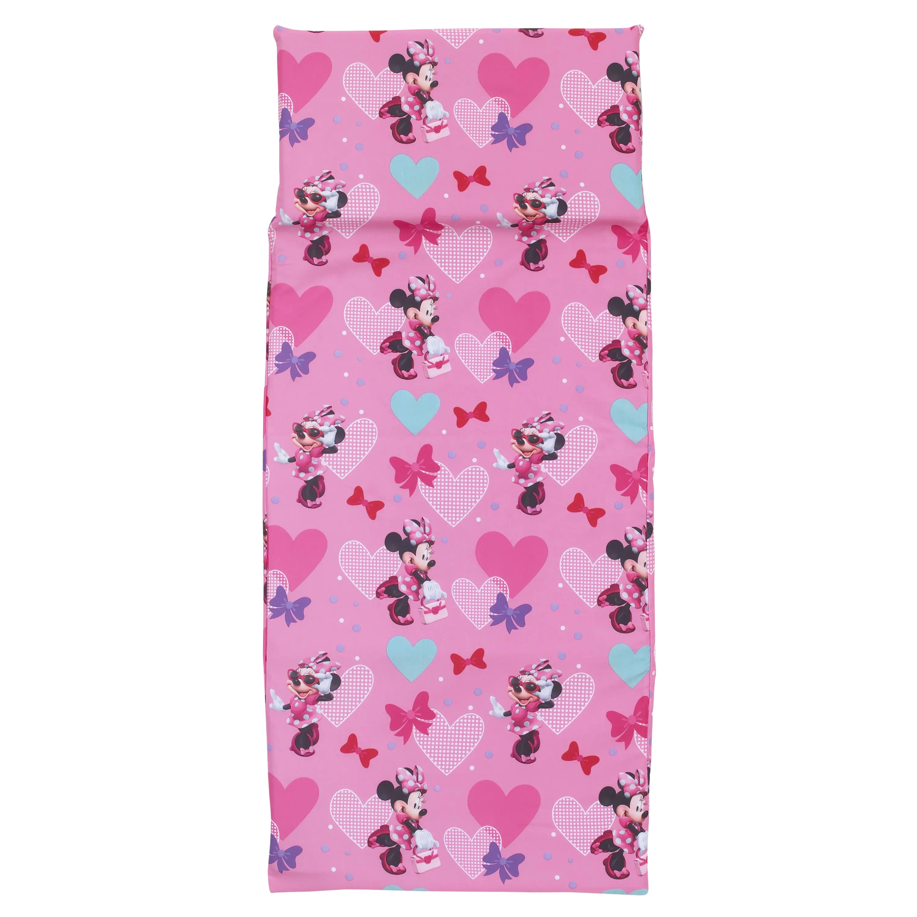 Minnie Mouse Preschool Nap Pad Sheet in Pink