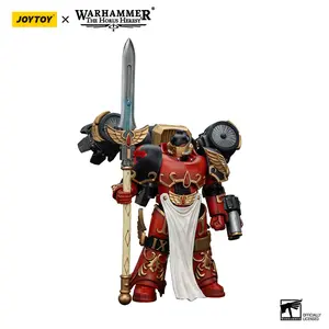 Joytoy 1/18 Blood Angels Dawnbreaker Cohort Action Figure (JT00485) - ABS/PVC Material, Fully Articulated, High-Detail, Ages 12+