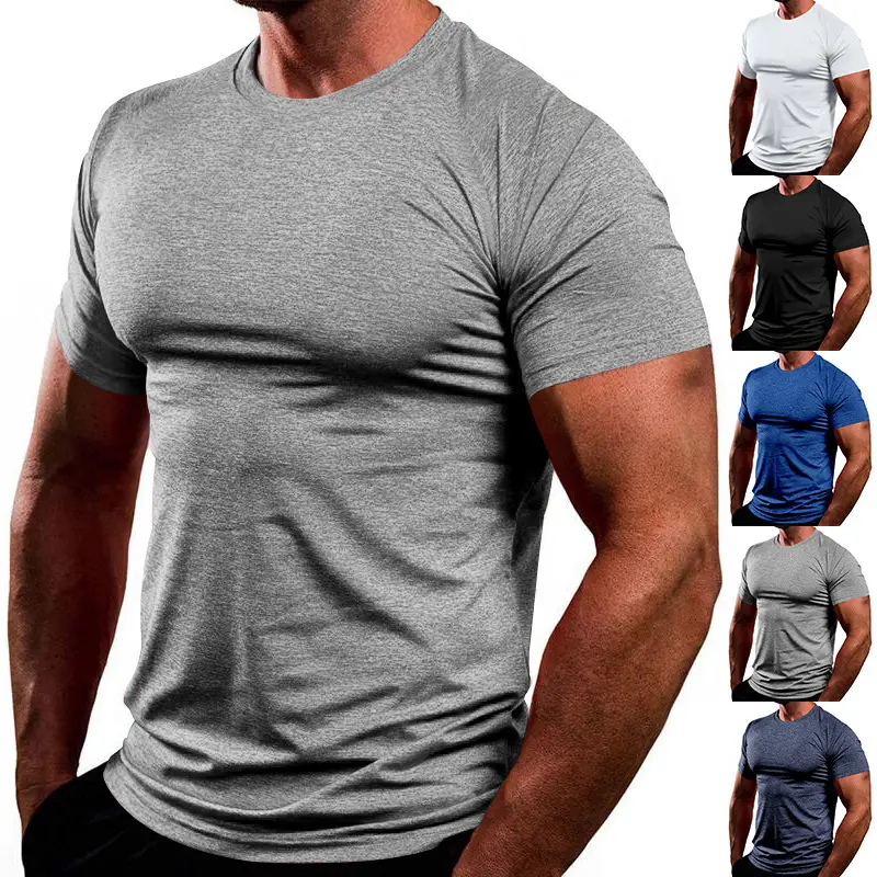 Men's Short Sleeve T-Shirt - Comfortable & Stylish Top for Daily Wear casual