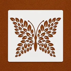 Laurelwing Butterfly Stencil