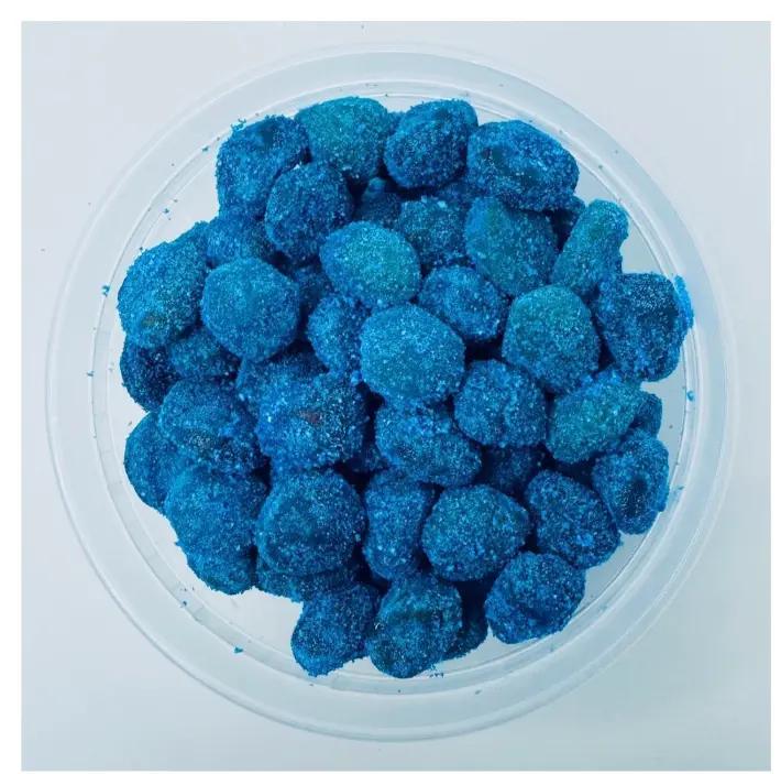 Blue berry Gushies - Sweet and Tangy Candies 6 oz Container - Candy t ...