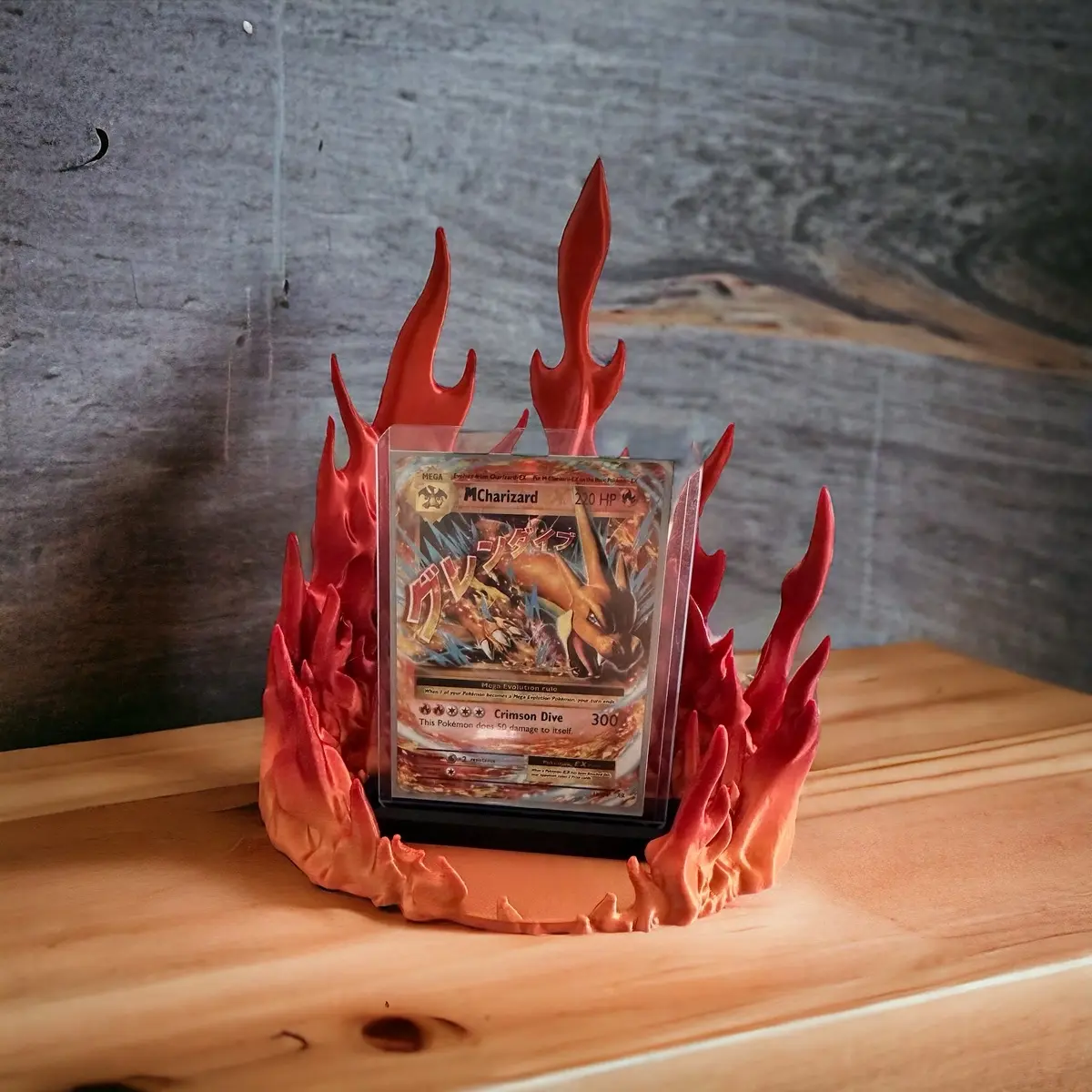 Ring of Fire Card Display for Top Loaded and Graded Cards