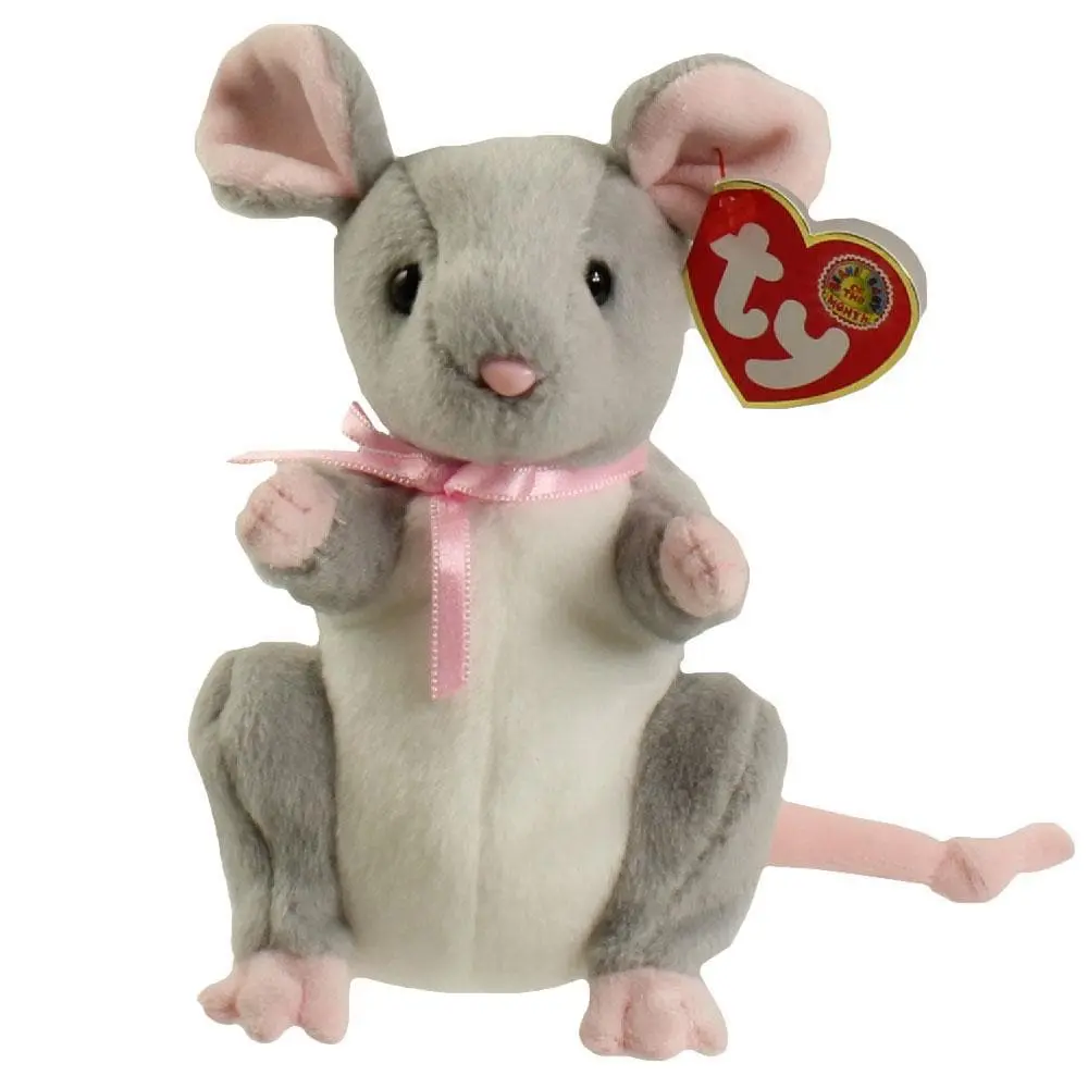 TY Beanie Baby - BREADCRUMBS the Mouse (BBOM May 2005) (6 inch) (2005) - MWMTs