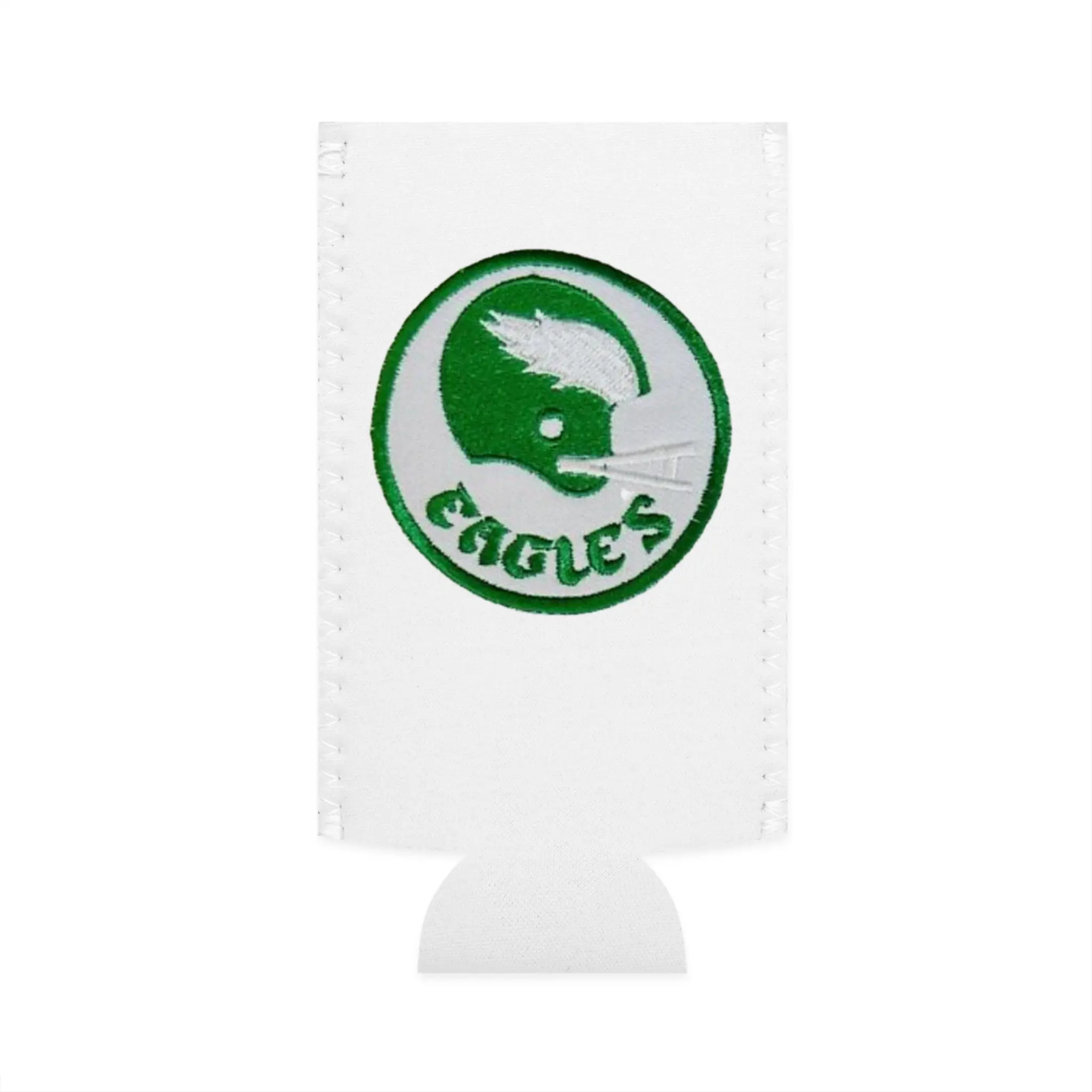 Eagles Slim Can Cooler | Game Day Drink Holder, Tailgate Accessory, Sports Party Favor, Camping Gear, Outdoor Gathering