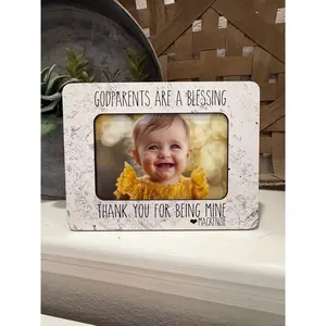 Personalized Baptism Gift For Godparents Godparents Picture Frame Personalized Baptism Frame Godparents Are A Blessing Baptism Gift