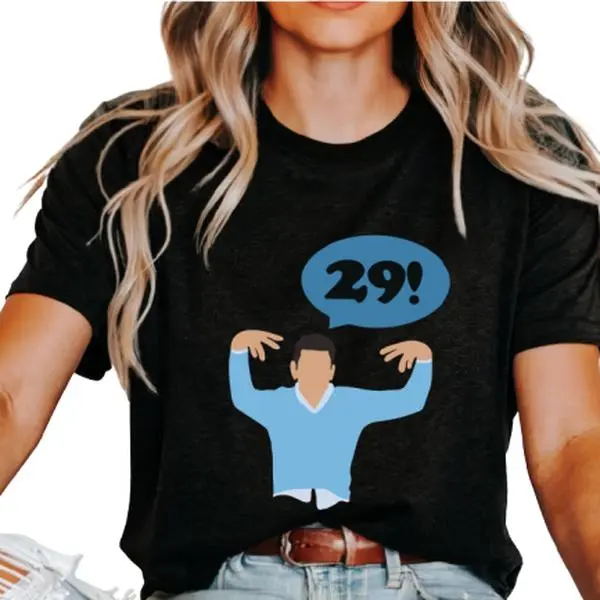 Women's Casual Short-Sleeve T-Shirt - Schmidt New Girl 29th Birthday Funny TV Show Tee, Perfect Fit Top for Birthday Party Gift