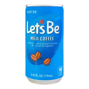 LOTTE Coffee Drink 175ml - Korean Iced Coffee Beverage by LOTTE