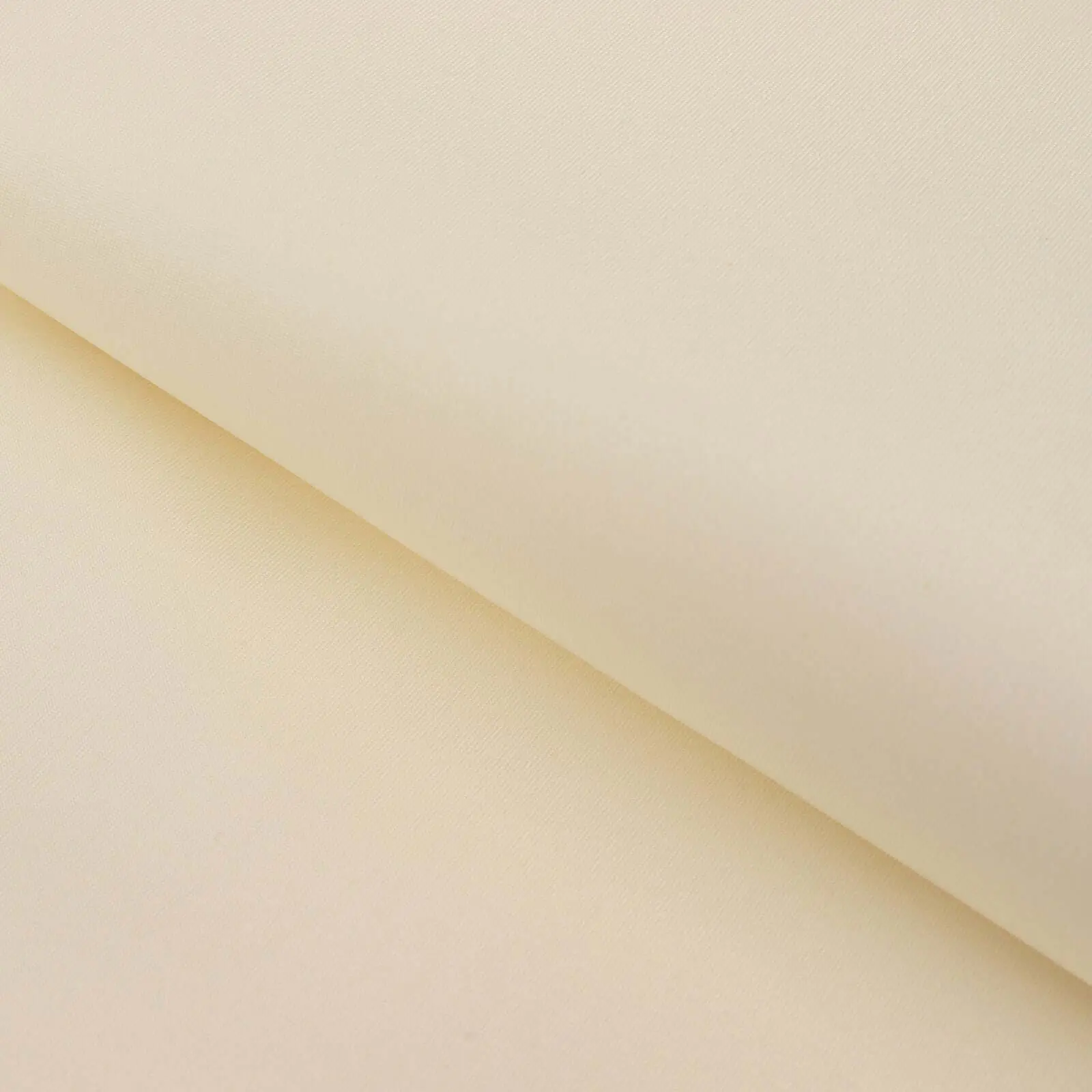 Neutral Tone Plain Ivory 4-Way Stretch Spandex Fabric Roll - 60"x10 yd 1 Bolt for Sewing, Gowns, Outfits