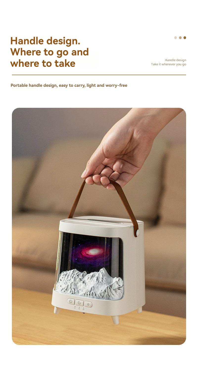 Simulated Planet Galaxy Aromatherapy Diffuser Home Use Multicolor Flame Fragrance Machine USB Humidifier