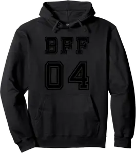 BFF 04 BFF For 2 Best Friend Matching BFF For 4 BFF For 3 Pullover Hoodie - Nicollev Shop 57B0DMFLWGQR