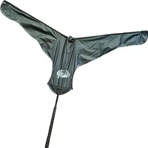 HuntEmUp Premium Goose Hunting Flag Decoy - Lifelike Design, Collapsible Wings, Durable Construction, Easy Transport, Realistic Appearance, Ideal for Late-Season Geese
