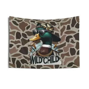 Wild Child Tapestry Poster For Decorate Clubs Concerts Bars University Dormitories Living Rooms Bedrooms