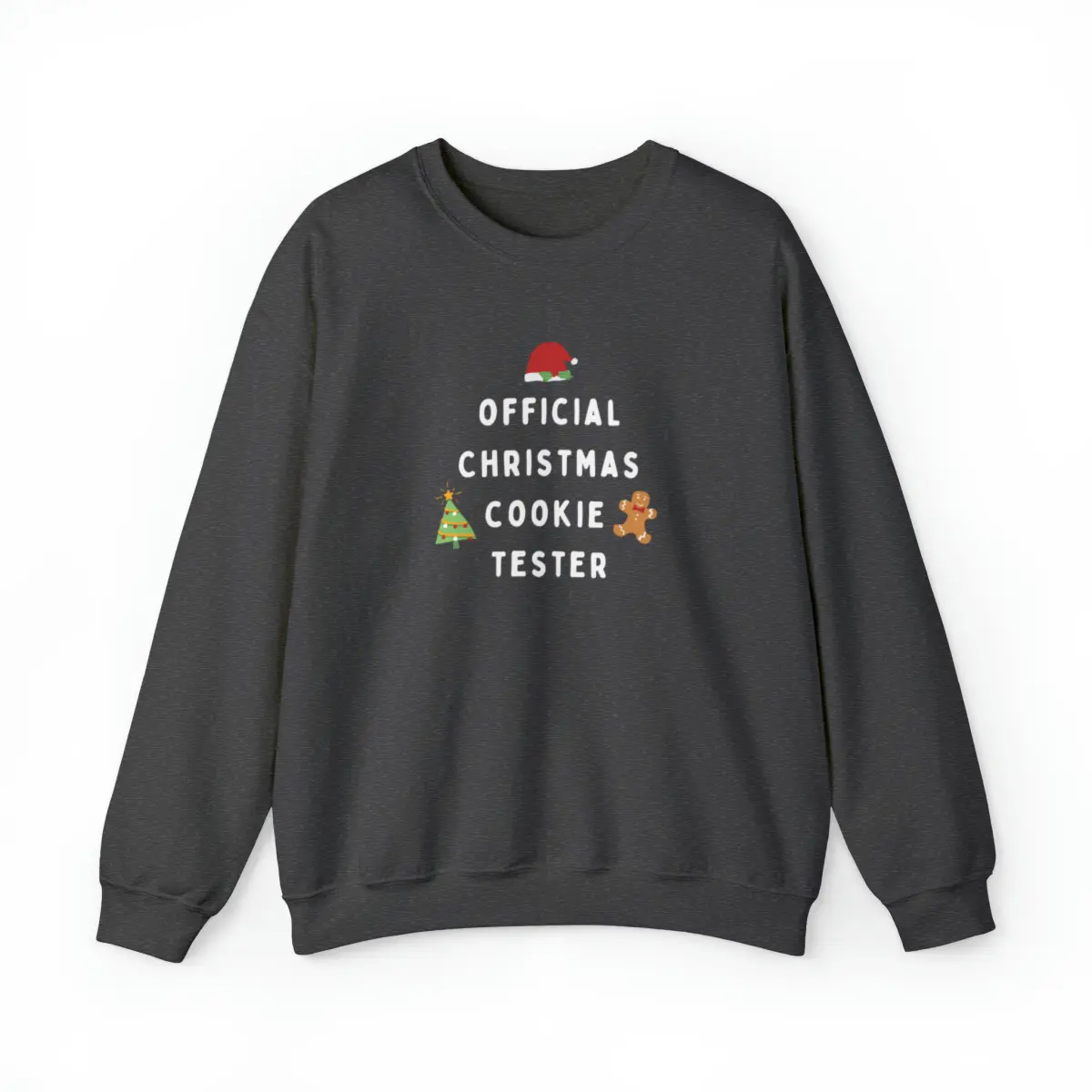 Funny Christmas Official Christmas Cookie Tester Holiday Sweatshirt