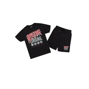 Wizzurd Black T-Shirt/Short Set