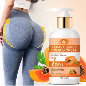 SUMIFANG Papaya Firming Body Lotion 200g | Papaya extract + aloe vera + vitamin C, firms, brightens, moisturizes, brightens skin tone, leaves skin soft and smooth | Silky smooth and radiant when applied all over the body.