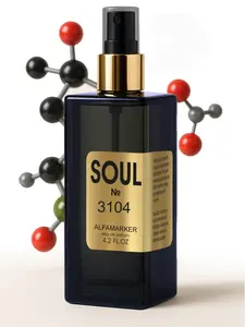 AlfaMarker Perfume Soul No. 3104 SOUL Central Molecule | Spray 4.0 Fl Oz / 120 ml | Unisex Perfume for Women & Men | Eau de Parfum | Lasting Fragrance